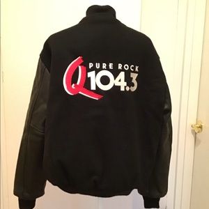 RARE FIND!  Authentic “Pure Rock Q104.3” jacket
